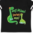 thumbnail image 4 of Inktastic My Mimi Loves Me Grandson Dinosaur Boys Toddler T-Shirt, 4 of 5