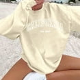 thumbnail image 3 of California Sweatshirts for Women Long Sleeve Crewneck Lightweight Sweatshirt Pullover Tops Fall Winter Outfits, 3 of 4