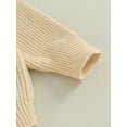 thumbnail image 6 of Bagilaanoe Newborn Baby Boys Halloween Clothes Knitted Romper Sweater Long Sleeve Jacquard Bodysuits 3M 6M 9M 12M 24M Infant Warm Jumpers Tops Fall Loose Knitwear, 6 of 8