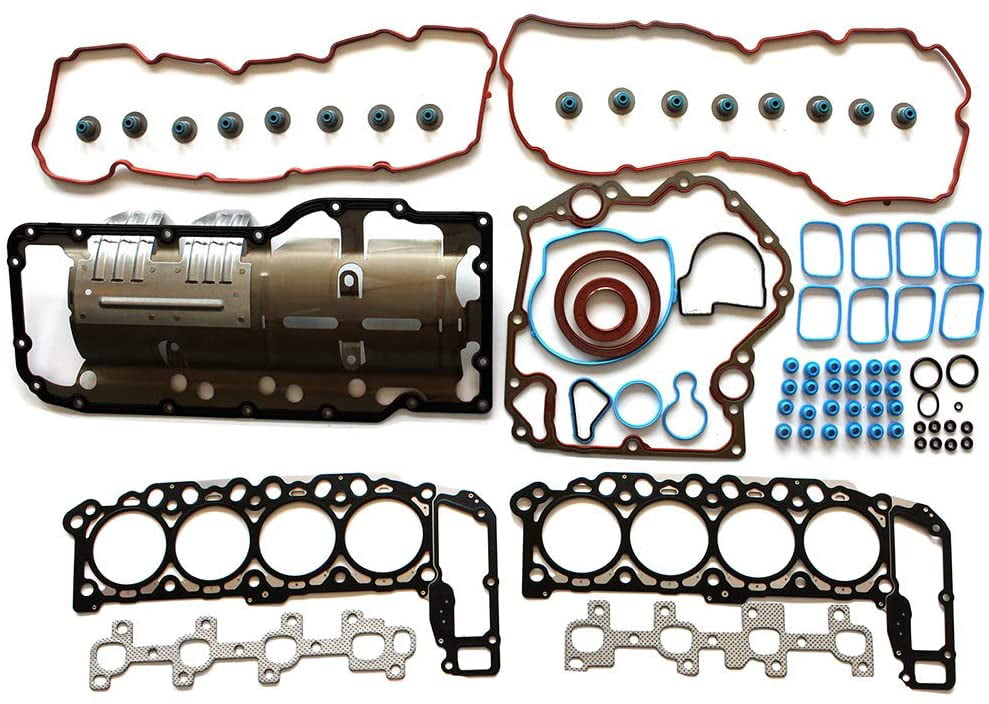ROADFAR Cylinder Head Gasket Set Kit for Dodge Dakota Durango Jeep Mitsubishi 4.7L 99 00 01 02 03 