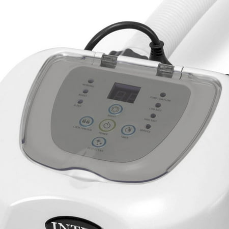 Saltwater System - Intex Krystal Clear Swimming Pool Saltwater System & 2800 GPH Sand Filter Pump