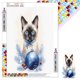 thumbnail image 1 of 5D DIY Cuentas Cuadradas Completas Cgtredaw Gato Del Arte Artesanal 30x40cm, 1 of 9