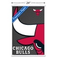 thumbnail image 3 of NBA Chicago Bulls - Logo 14 Wall Poster with Wooden Magnetic Frame, 22.375" x 34", 3 of 5