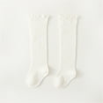 thumbnail image 3 of Generic Toddler Boy Socks Baby Girls Mid Calf Length Socks Antislip 1Pair Sock Shoes Boys Slippers Socks First Walkers for Babys Toddlers Girl Fashion Casual (1-3 Years,White), 3 of 5