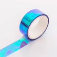 thumbnail image 2 of WHEANG Adhesive Sided Tape Cool Multicolour Gradient Hand Account Decorative Diy Creative Waterproof Tape Purple, 2 of 2
