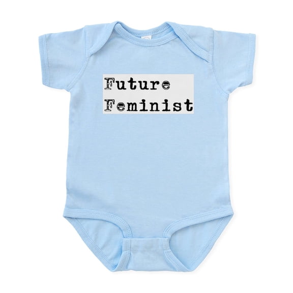 CafePress - Future Feminist Infant Bodysuit - Baby Light Bodysuit, Size Newborn - 24 Months