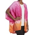 thumbnail image 1 of HUE Kimono Tissé pour Femmes, Été Horizon/fête Rose, Petit/moyen, 1 of 2
