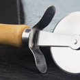 thumbnail image 4 of 2PCS Stainless Steel Wood Handle Pizza Wheel Cutter, 4 of 4