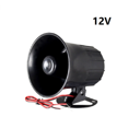 thumbnail image 3 of Sirena de alarma exterior de seguridad de 12 V CC y 24 V con cable y bocina de alarma fuerte de 120 dB, altavoz de alarma exterior para sistema de alarma de 15 W, 3 of 5