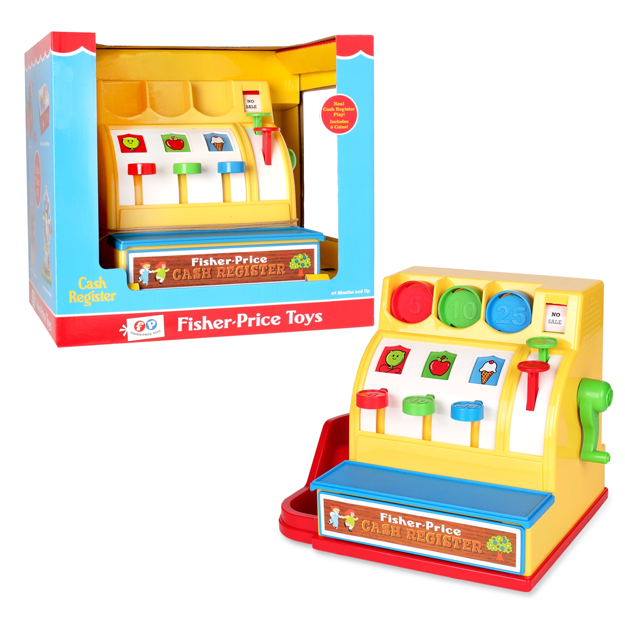 Fisher Cash Register Set Toy Multicolor for sale online 