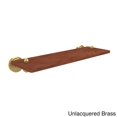 thumbnail image 4 of Waverly Place Collection 16-in Solid IPE Ironwood Shelf in Polished Nickel, 4 of 5