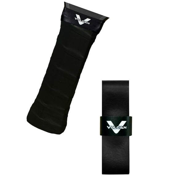 Vulcan Max Tacky Pickleball Paddle Overgrips 3-Pack - Black