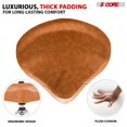 thumbnail image 4 of 5Core Drum Throne Padded Guitar Stool Backrest Drummer Seat for Adults And Kids BROWN, 4 of 5
