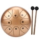 thumbnail image 5 of Tambor de lengua tambor de mano portátil con bolsa C clave para principiantes yoga educación musical meditación ANGGREK Otros, 5 of 8