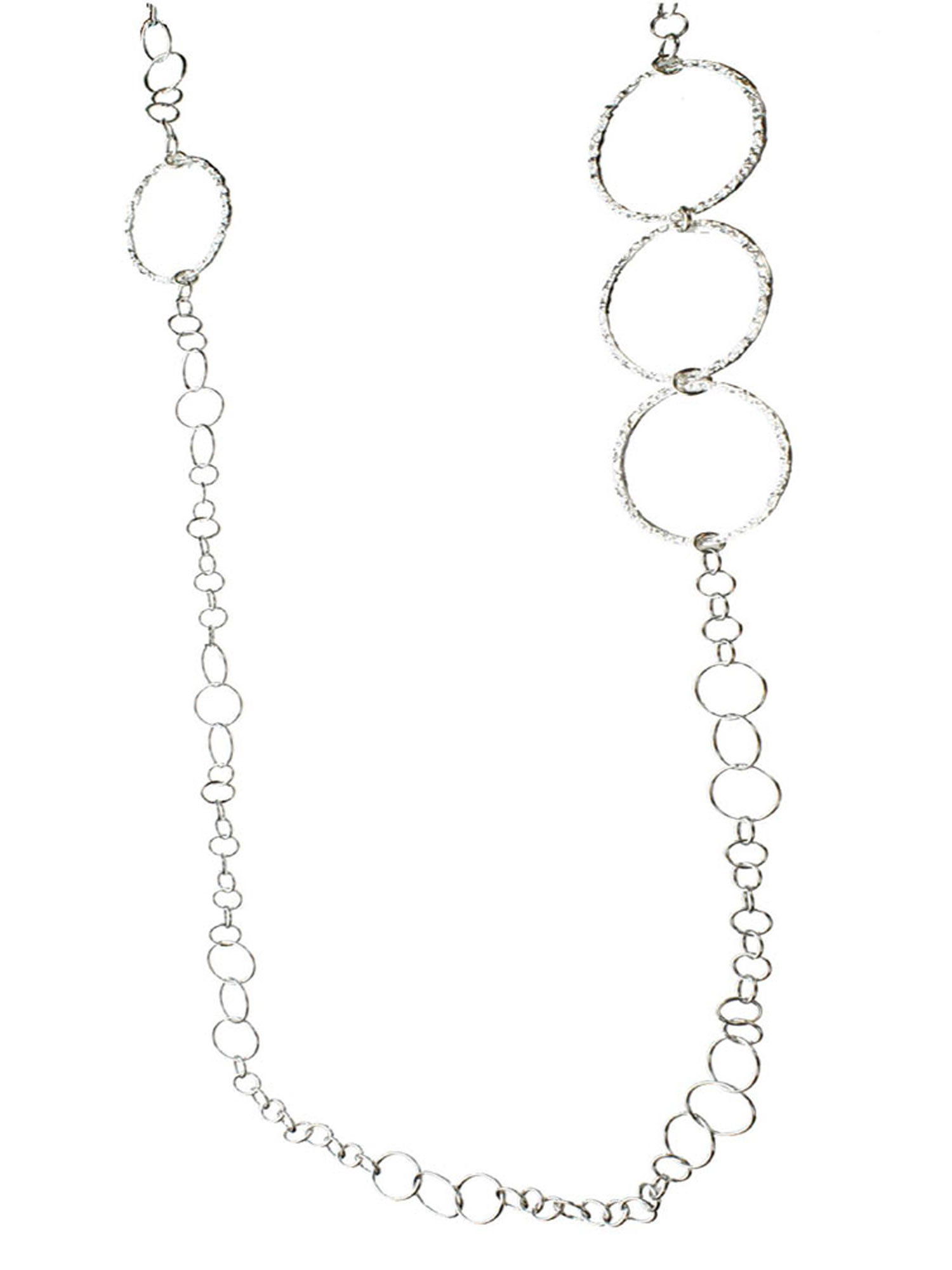 Links 42 Inch Long Necklace Italy 