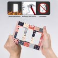 thumbnail image 4 of Cat Flat Art Switch Cover Decorative Wall Plate 3-Gang Screwless Standard Size, 4 of 5