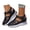 Black, variant on Orthopedic Shoes for Women Summer, Comfortable Platform Hollow Out Breathable Wedge Sneakers, Closed Toe Sandals Beach Shoes Wide with Fit Sport Sandals with Ankle Strap Dress(White/40)