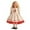 Z12-Beige, variant on MUXiin Christmas Dresses Long Sleeve Princess Party Tulle Tutu Skirt Dresses Xmas Outfit Clothes