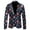 Dark Blue, variant on Mens Christmas Jacket Long Sleeve Crew Neck Jacket Cartoon Graphic Coat Corduroy Jacket Tops Wear Red M