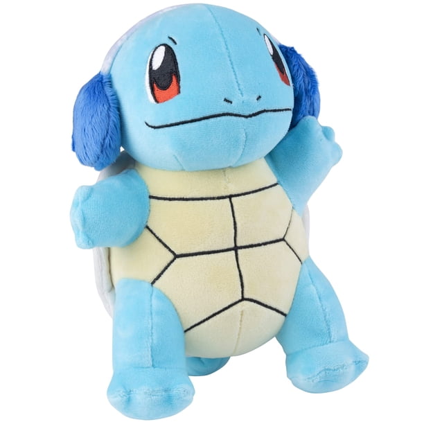 Juguete de peluche Pokémon Squirtle Christmas de 20 cm con licencia oficial