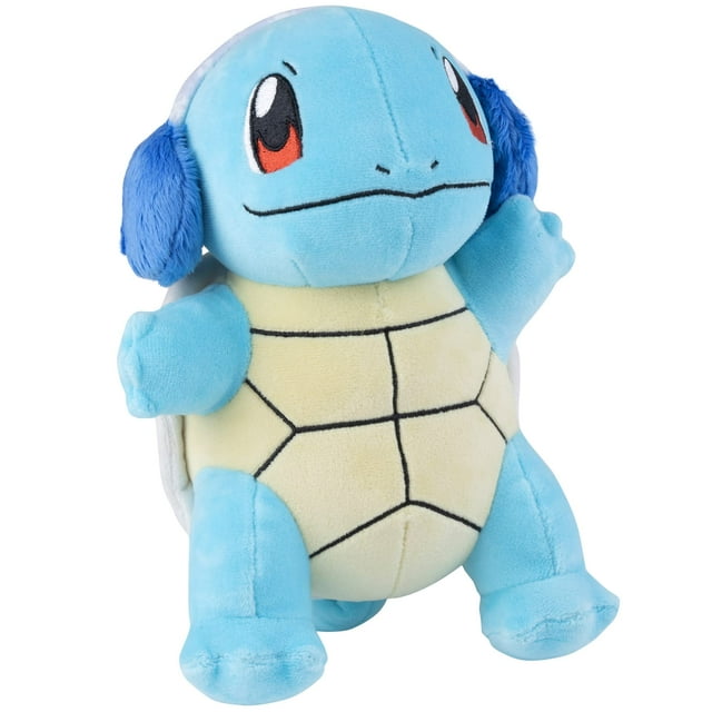 Juguete de peluche Pokémon Squirtle Christmas de 20 cm con licencia oficial