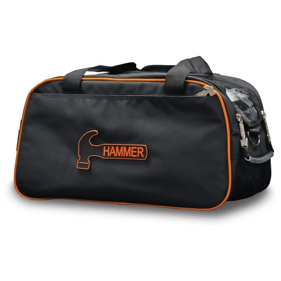 Hammer Premium Double Tote Bowling Bag Black Orange
