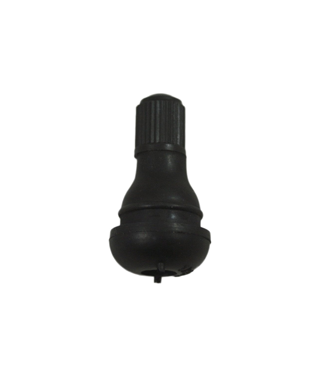 ABN SnapIn Short Black Rubber Valve Stem (TR412) 12Pack Tubeless 0.