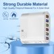 thumbnail image 1 of Cargadores de pared de 6 puertos Adaptador de cargador USB ligero para iPhone 14 13 12 Huawei, 1 of 7