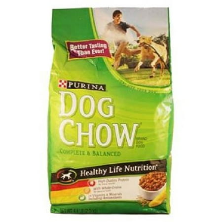 Purina Dog Chow Complete & Balanced Total Care Nutrition Dry Dog Food 4.4 lb