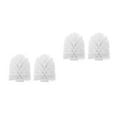 thumbnail image 6 of CIMAXIC Cimaxic Toilet Brush Refill White for Bathroom and Kitchen 4Pcs, 6 of 8