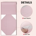 thumbnail image 2 of LZLINGMEI Magnetic Gift Box for Presents,Gift Boxes with Lid for Gifts, Paper Wedding Favor Boxes,Birthday Gift Box Bulk, Party Favor Boxes(Pink), 2 of 13