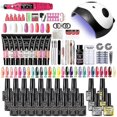 thumbnail image 1 of Juego de manicura de extensión de uñas Juego de esmalte de uñas de gel Juego de gel de polímero de construcción rápida Soak Uv Led Lamp Dryer Finger, kaili Sencillez, 1 of 4