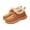 Y-01 Brown, variant on Y-01 Khaki Versatile Stylish Womens Bow Knot Boots Thick Sole Warm Ankle Snow Trendy Fall Winter Boots