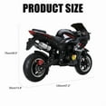 thumbnail image 3 of WETS 49cc 4 Stroke Pocket Bike Mini Motorcycle for Adults Kids Gas Motorbike With Strong Dual Brake, Racing Max Speed 25MPH, Dual Headlights, 3 of 7