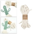 thumbnail image 4 of Cuerda de macramé de 3 hebras trenzadas para manualidades accesorios Zulema Cordón Macrame, 4 of 8