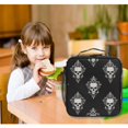 thumbnail image 5 of Haosy Cool Skulls Filigree Reusable Lunch Box Men/Women Insulated Lunch Bag for School Picnic Travel, 5 of 5