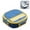 BU, variant on RKSTN Bento Box Outdoor Tableware 304 Portable Stainless Steel Lunch Box Dinner Children's Robot Shaped Lunch Box With Portable Two Spaces Bento Box