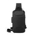 thumbnail image 1 of Transemion OxfordCloth Breathable Shoulder Bag For Convenient Storage And Easy Carry When Going Out Waterproof black, 1 of 6