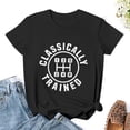 thumbnail image 3 of Classically Trained Women’s Cotton Short Sleeve T-Shirt HD Graphic Print Casual Crew Neck Tee 2XL, 3 of 7