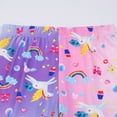 thumbnail image 3 of WIBACKER Kids Girls Pajamas Sets Long Sleeve and Pants 2-Pieces Sleepwear Cute Cartoon Unicorn Loungewear 3 to 8 Years, 3 of 10