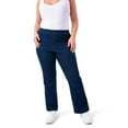 thumbnail image 4 of JMS Just My Size by Hanes Women’s Plus Size Pull-On Stretch Denim Bootcut Jeggings, 4 of 8
