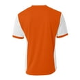 thumbnail image 4 of A4 Premier Soccer Jersey For Men in Orange/White | N3017, 4 of 5