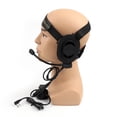 thumbnail image 3 of HD01 Z-Tactical Bowman Elite 2-Pin Headset with Waterproof PTT for Kenwood Radios, 3 of 8