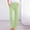 Green, variant on Sakmal Work Pants Women Cotton Linen Straight Leg Khakis High Waisted Blue Solid Pants with Pockets