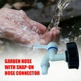 thumbnail image 4 of Riwesomey Contenedor IBC, adaptador de válvula de grifo de drenaje de 15mm, accesorios de conector de PVC de acero inoxidable para el hogar, suministros Herramientas y ferretería Riwesomey TO001165-00, 4 of 6