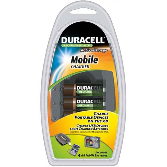 Duracell Rechargeable D Batteries And Charger