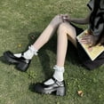 thumbnail image 5 of Women's Chunky Heel Dress Shoes | Simple high heels for School Uniform & Formal Wear, 5 of 7