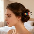 thumbnail image 4 of Barrettes Festives pour Coiffures Quotidiennes, Assurent une Tenue Toute la Journée, pour Femmes et Ados, 4 of 4