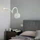 thumbnail image 5 of Lámpara de pared LED perfecl Apliques Lectura de cabecera Base blanca, 5 of 7