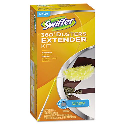 Swiffer Heavy Duty Dusters, Plastic Handle Extends to 3 ft,1 Handle and